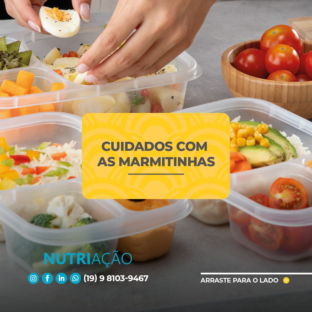 Cuidado com as marmitinhas