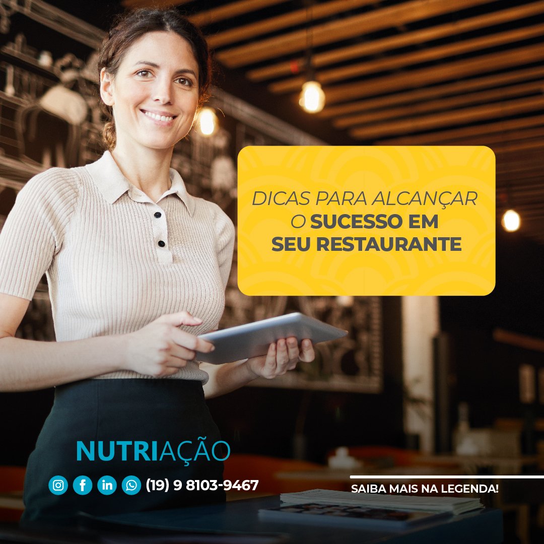 Dicas para alcançar o sucesso em seu restaurante